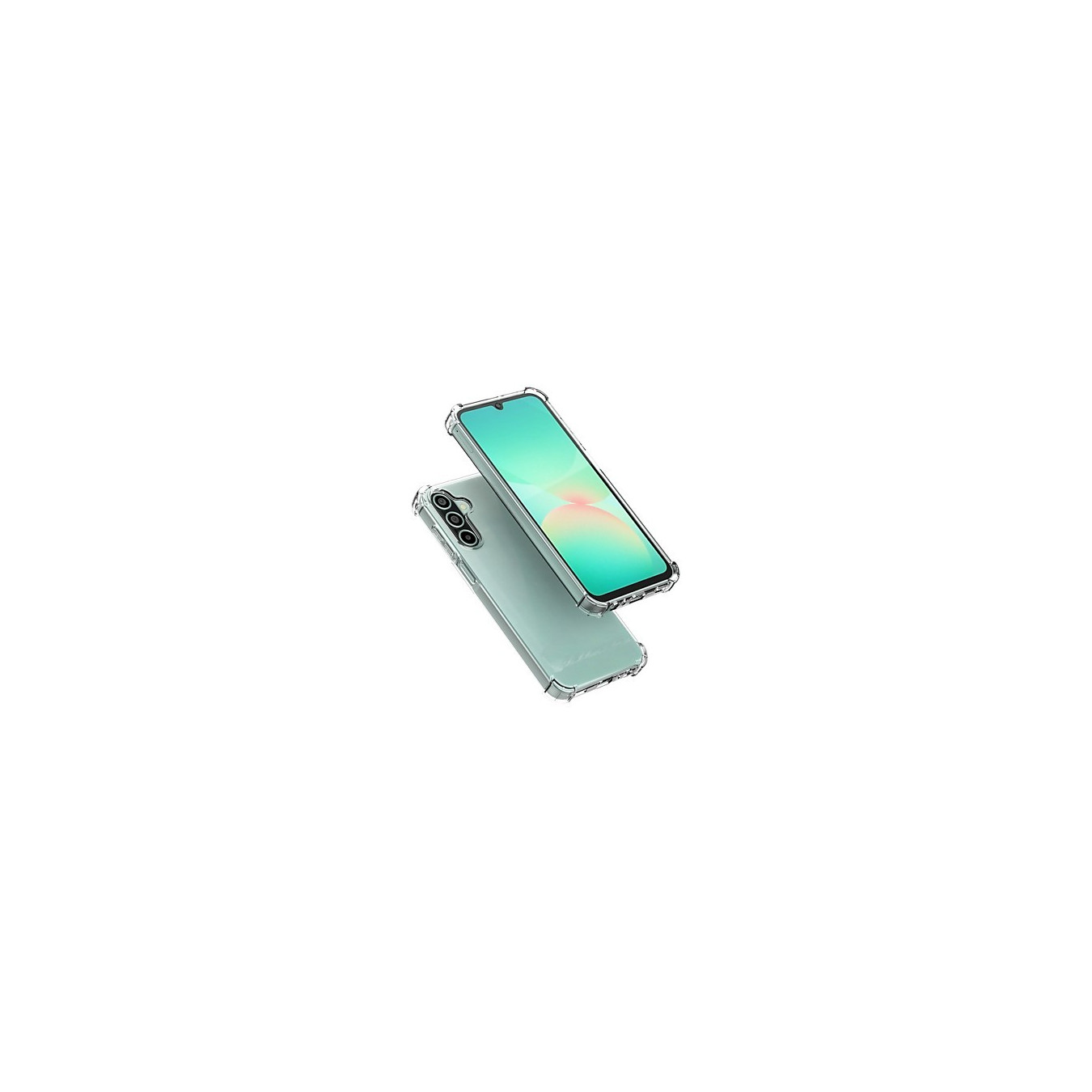 Mobeen Clear Cover - GP-FPA366AECTW - Transparent Slim Protective Case for Samsung Galaxy A36 5G