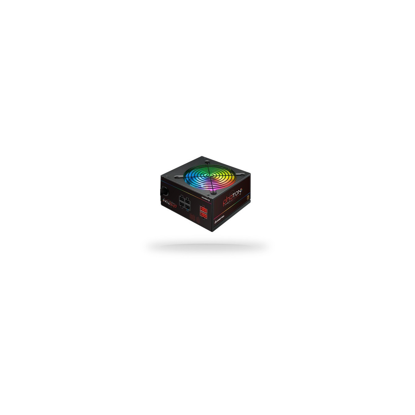 Chieftec Photon CTG-650C-RGB - 650W Semi-Modular PSU, RGB Illumination, Black — Buy in Cyprus with Fast Delivery