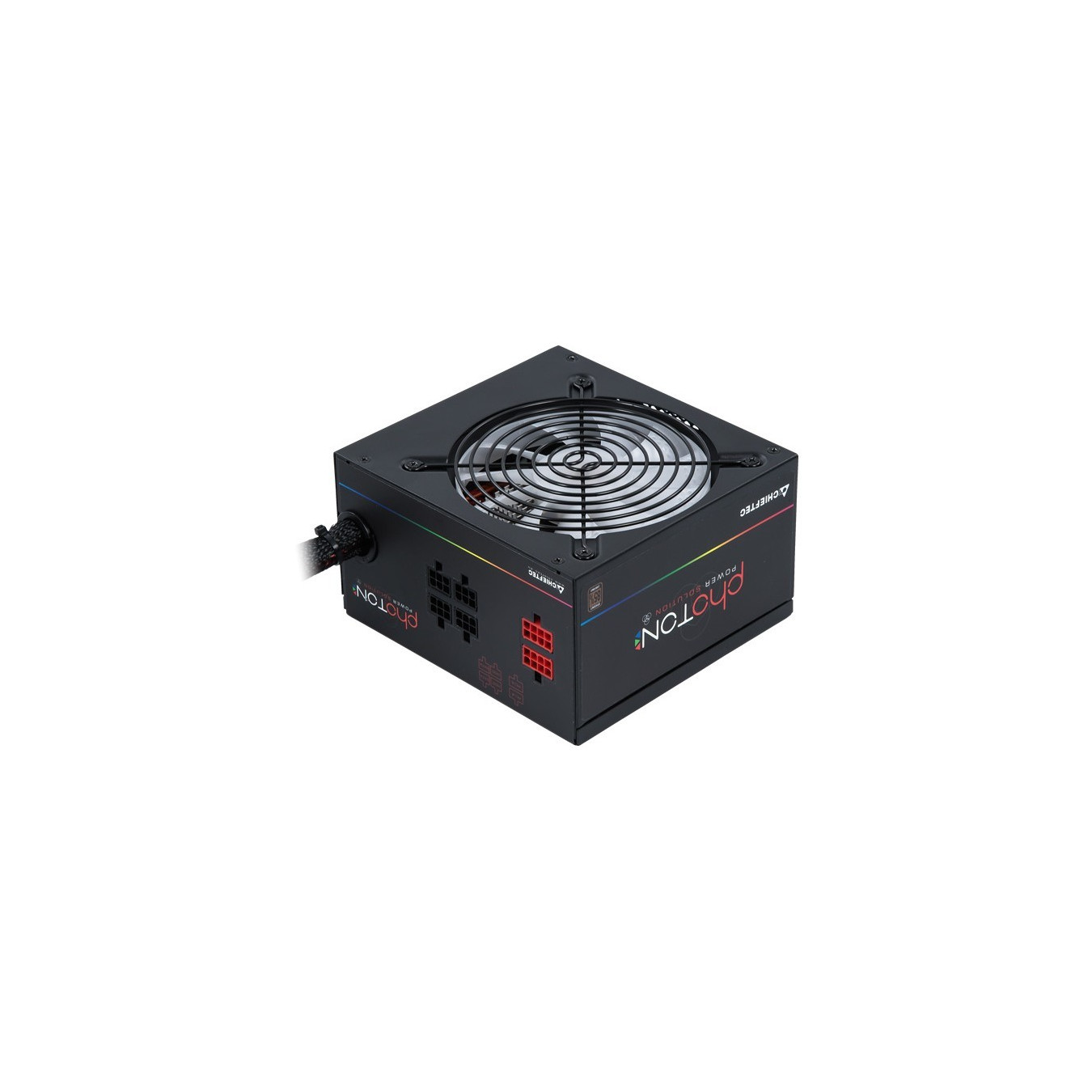Chieftec Photon CTG-650C-RGB - 650W Semi-Modular PSU, RGB Illumination, Black — Buy in Cyprus with Fast Delivery