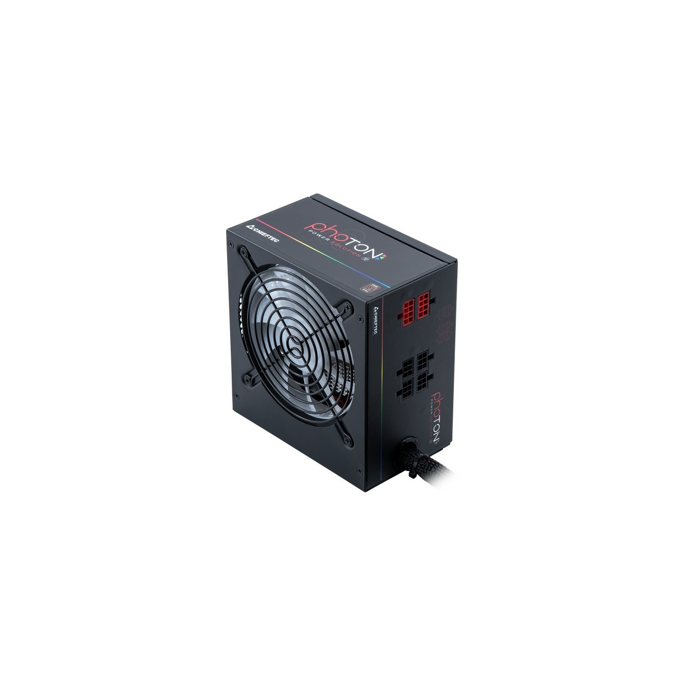 Chieftec Photon CTG-650C-RGB - 650W Semi-Modular PSU, RGB Illumination, Black — Buy in Cyprus with Fast Delivery