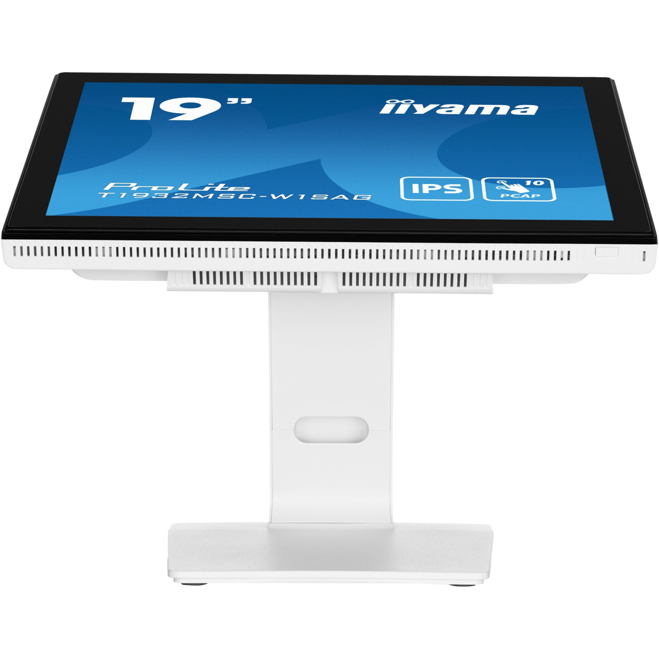 IIYAMA ProLite T1932MSC-W1SAG - 19in (48.3 cm) 5:4 10pt Multi-Touch IPS Monitor, Anti-Glare, HDMI+DP+USB, White