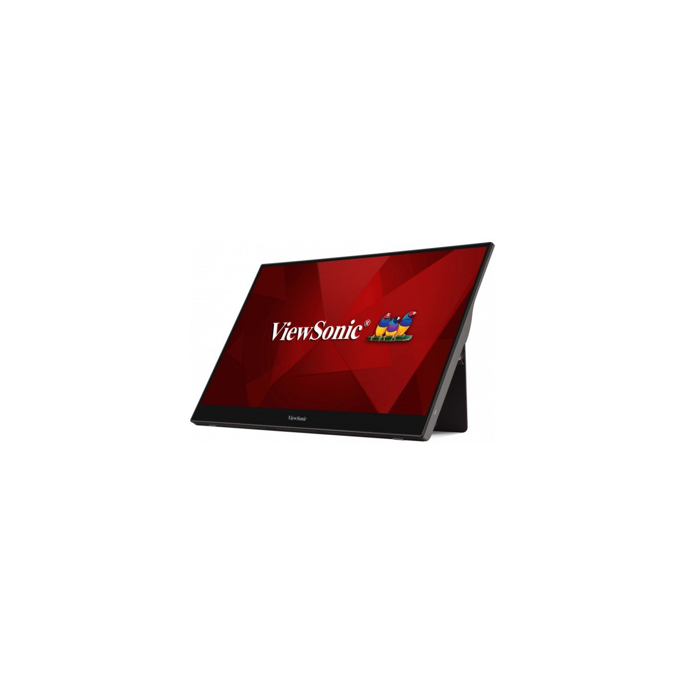 ViewSonic TD1655 - 15.6in FHD (1920x1080) IPS Touch Portable Monitor, USB-C & mini-HDMI, Silver
