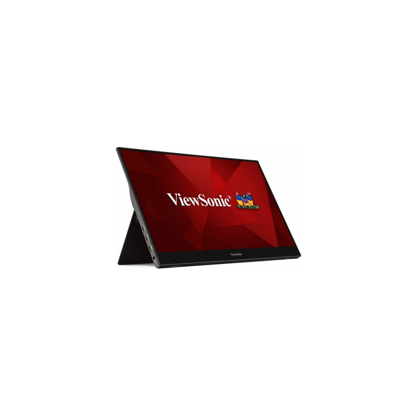 ViewSonic TD1655 - 15.6in FHD (1920x1080) IPS Touch Portable Monitor, USB-C & mini-HDMI, Silver