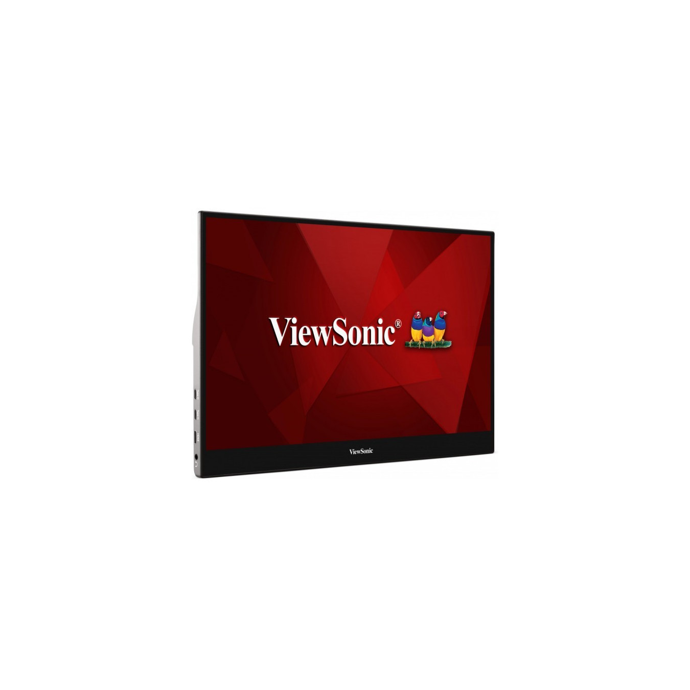 ViewSonic TD1655 - 15.6in FHD (1920x1080) IPS Touch Portable Monitor, USB-C & mini-HDMI, Silver