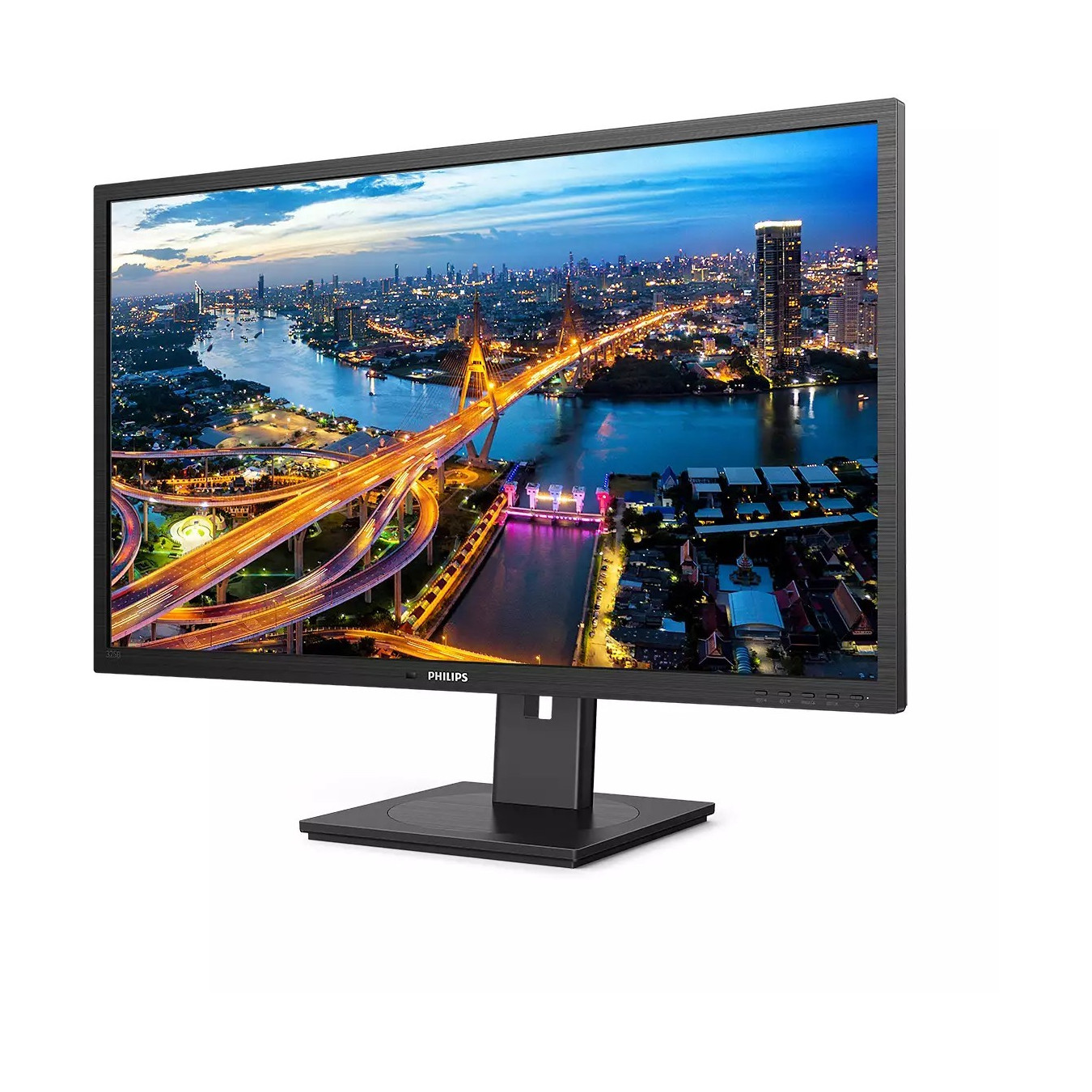Philips B Line 325B1L - 31.5" QHD IPS Monitor (2560x1440), 75Hz, 4ms, HDMI/DP, USB Hub, Speakers, Black