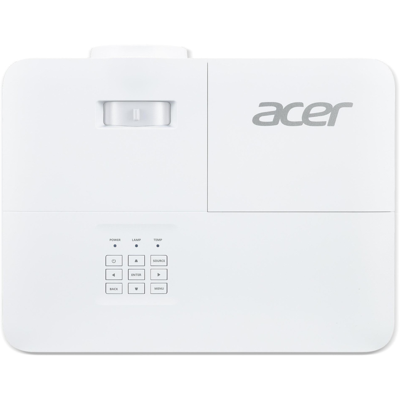 Acer DLP Projector - P5827a - 4K UHD, 4000 ANSI Lumens, 16:9, 2x HDMI, USB-A, Built-in Speaker, White