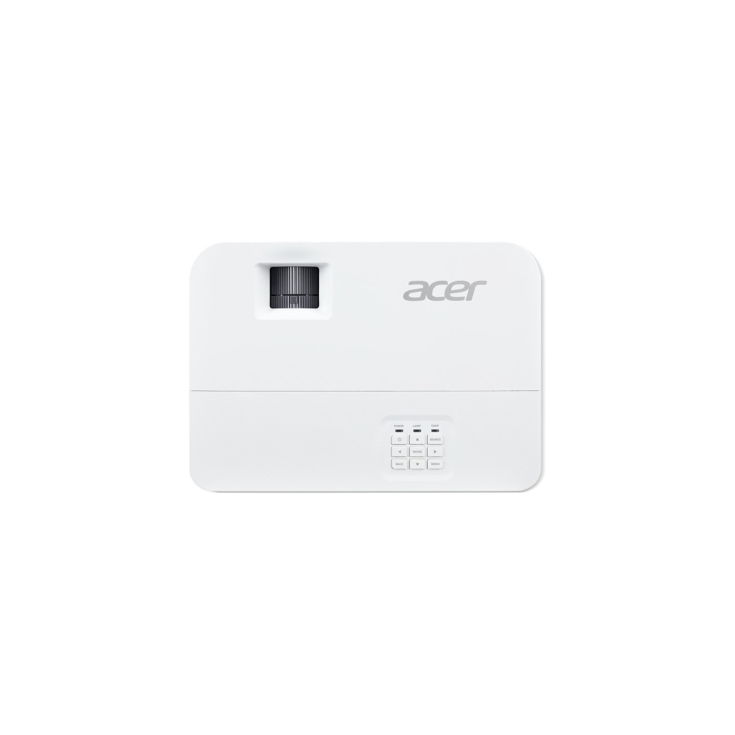Acer H6815BD - 4K UHD DLP Projector, 4000 ANSI Lumens, 2×HDMI, USB-A, Built-in Speaker, White, 16:9