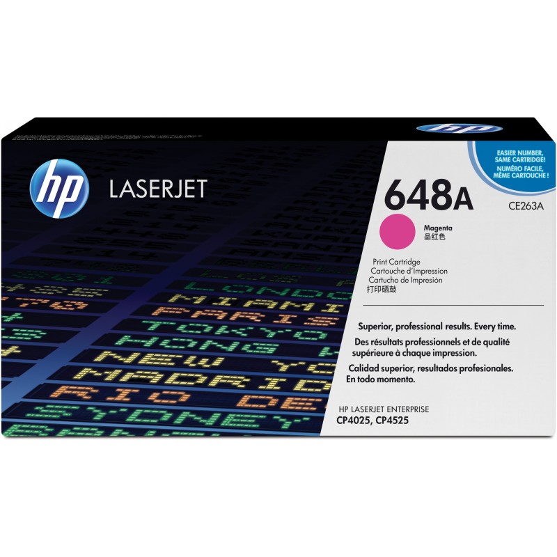 Buy HP 648A Toner Cartridge - CE263A - Original Magenta, Standard Yield 11,000 p... in Cyprus, Nicosia, Limassol, Larnaka, Pafos