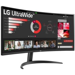 LG 34WR50QK-B 34" UltraWide Curved VA Monitor 3440x1440 100Hz HDR10 FreeSync (Boxed) — Buy in Cyprus with Fast Delivery