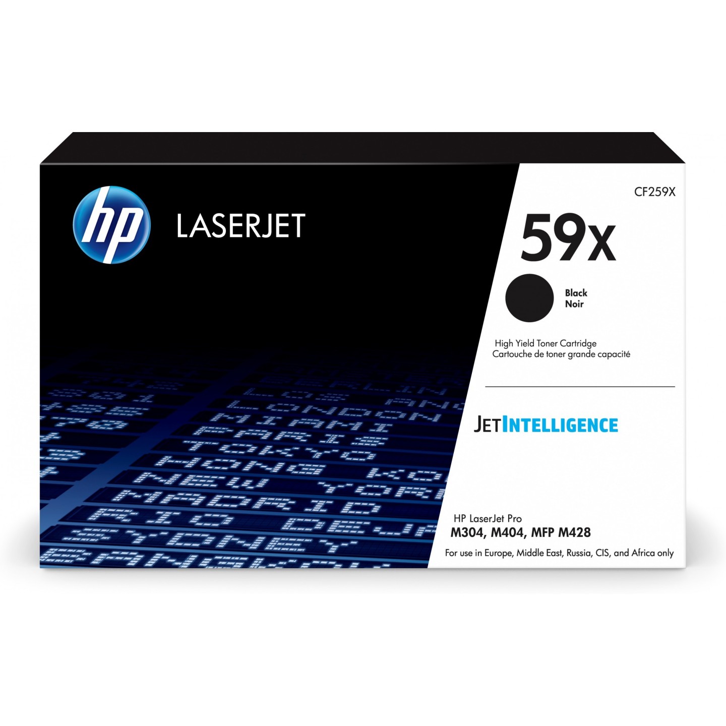 HP 59X Toner - CF259X - High Yield Black Original Toner Cartridge, up to 10,000 pages — Buy in Cyprus with Fast Delivery
