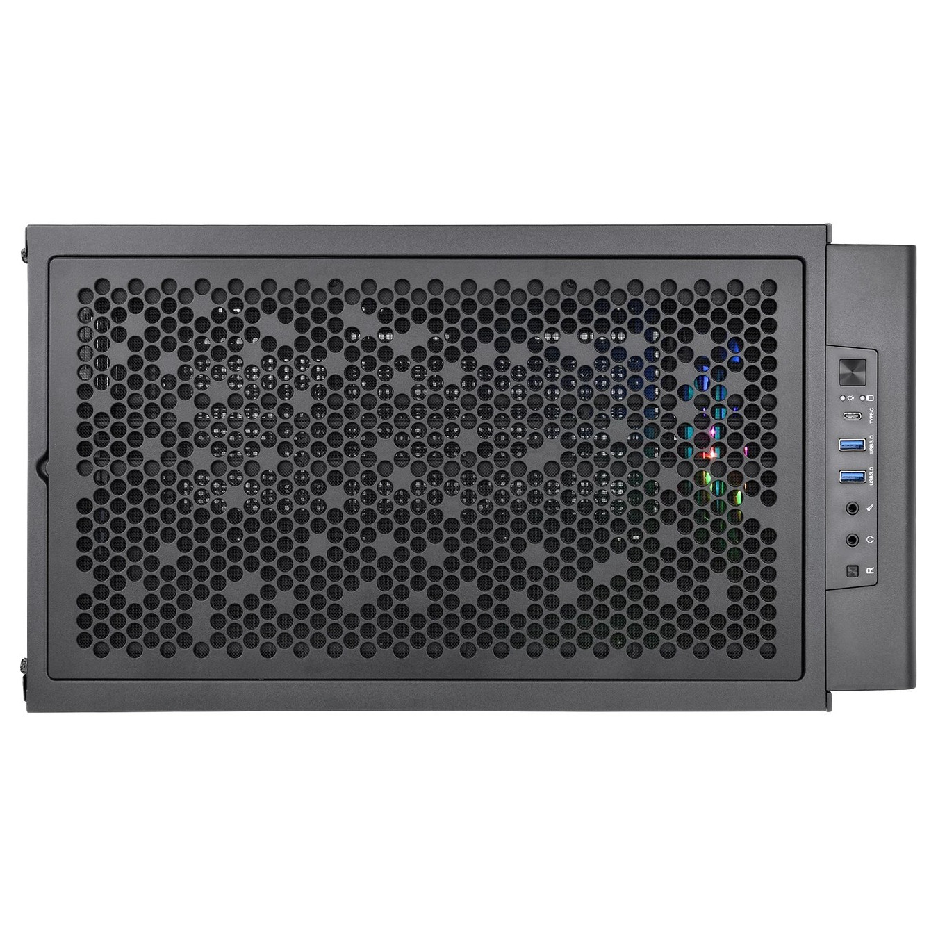 Thermaltake Ceres 350 MX - Mid Tower PC Case - Black, E-ATX/ATX/mATX/Mini-ITX, 360mm Front Radiator, USB-C