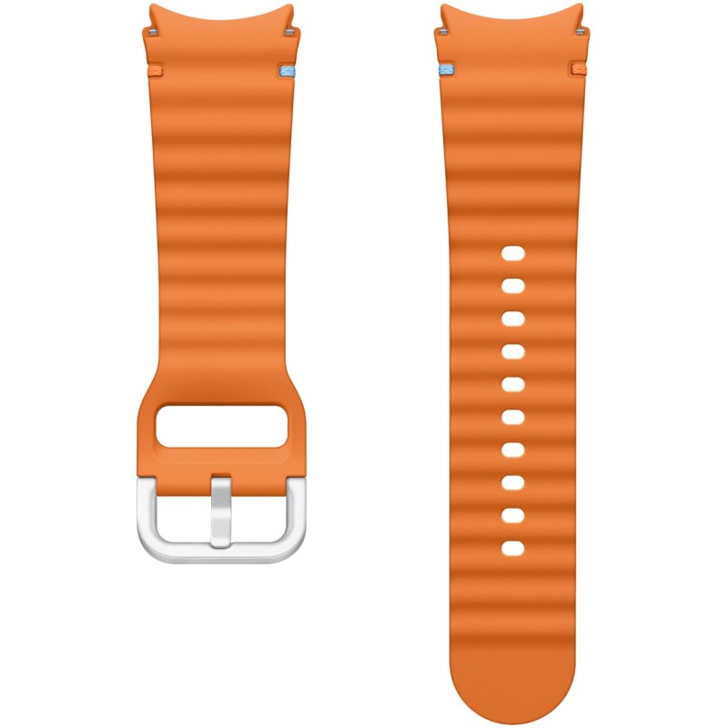 Buy Samsung Sport Band - S/M - Orange Rubber Replacement Band for Galaxy Watch7/... in Cyprus, Nicosia, Limassol, Larnaka, Pafos