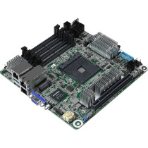 ASRock X570D4I-2T - Mini-ITX AM4 Motherboard, X570 Chipset, 4x SO-DIMM DDR4 (64GB), Dual 10Gb LAN, PCIe 4.0