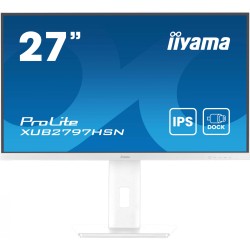 Buy iiyama ProLite XUB2797HSN-W2 - 27in IPS Full HD Monitor, USB-C 65W Dock, HDM... in Cyprus, Nicosia, Limassol, Larnaka, Pafos