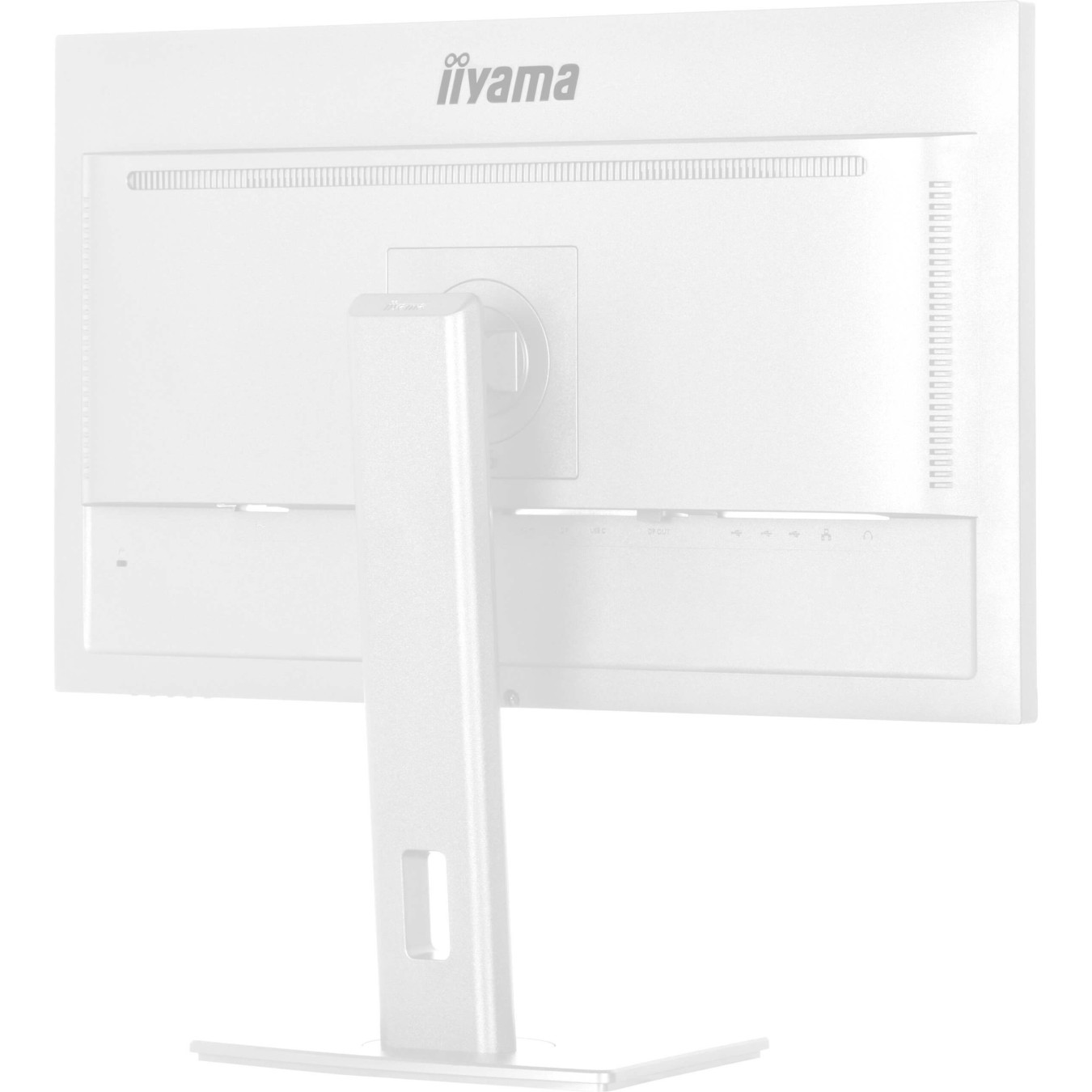 iiyama ProLite XUB2797HSN-W2 - 27in IPS Full HD Monitor, USB-C 65W Dock, HDMI/DP, 1ms, 100Hz, White