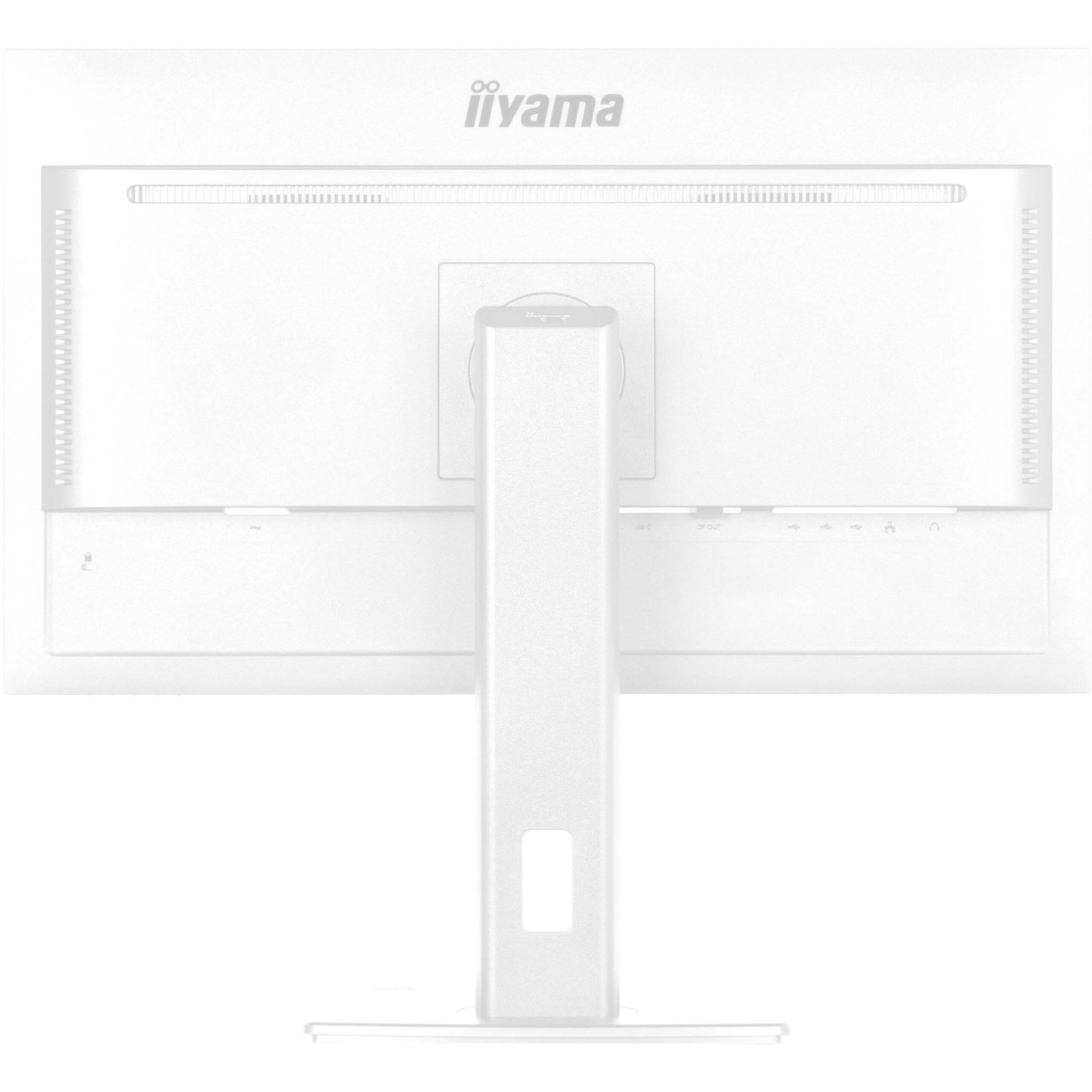 iiyama ProLite XUB2797HSN-W2 - 27in IPS Full HD Monitor, USB-C 65W Dock, HDMI/DP, 1ms, 100Hz, White