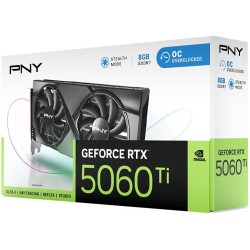 Buy PNY GeForce RTX 5060 Ti Verto OC - 8GB GDDR7, 2692MHz Boost, Dual-Fan, Black... in Cyprus, Nicosia, Limassol, Larnaka, Pafos