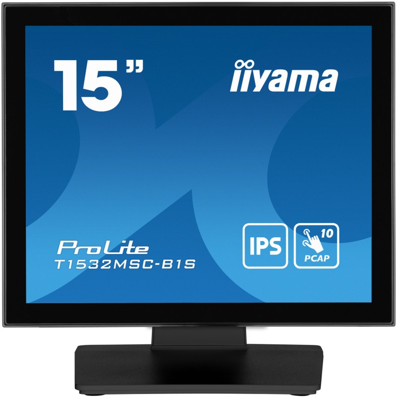 Buy iiyama ProLite T1532MSC-B1S - 15-inch (38.1 cm) XGA 4:3 Projected Capacitive... in Cyprus, Nicosia, Limassol, Larnaka, Pafos