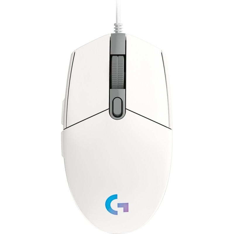 Buy Logitech G102 LIGHTSYNC - White - Wired Gaming Mouse, 8000 DPI, 1 ms, USB-A in Cyprus, Nicosia, Limassol, Larnaka, Pafos