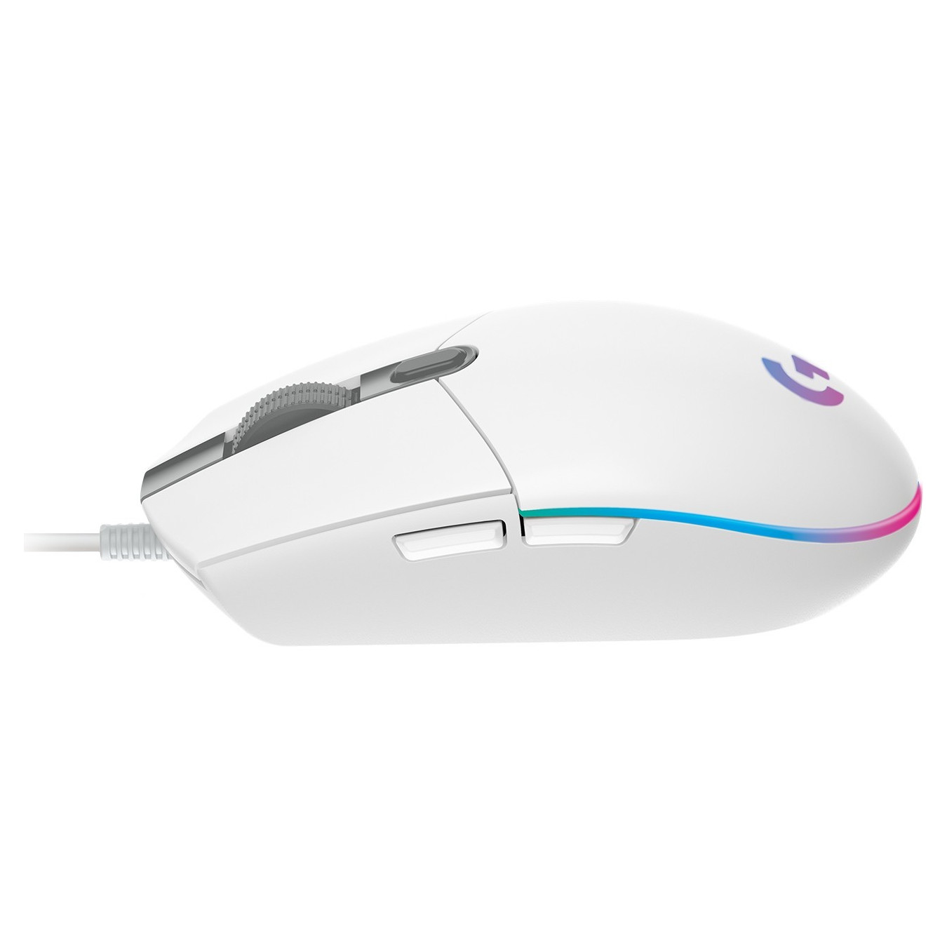Logitech G102 LIGHTSYNC - White - Wired Gaming Mouse, 8000 DPI, 1 ms, USB-A — Buy in Cyprus with Fast Delivery