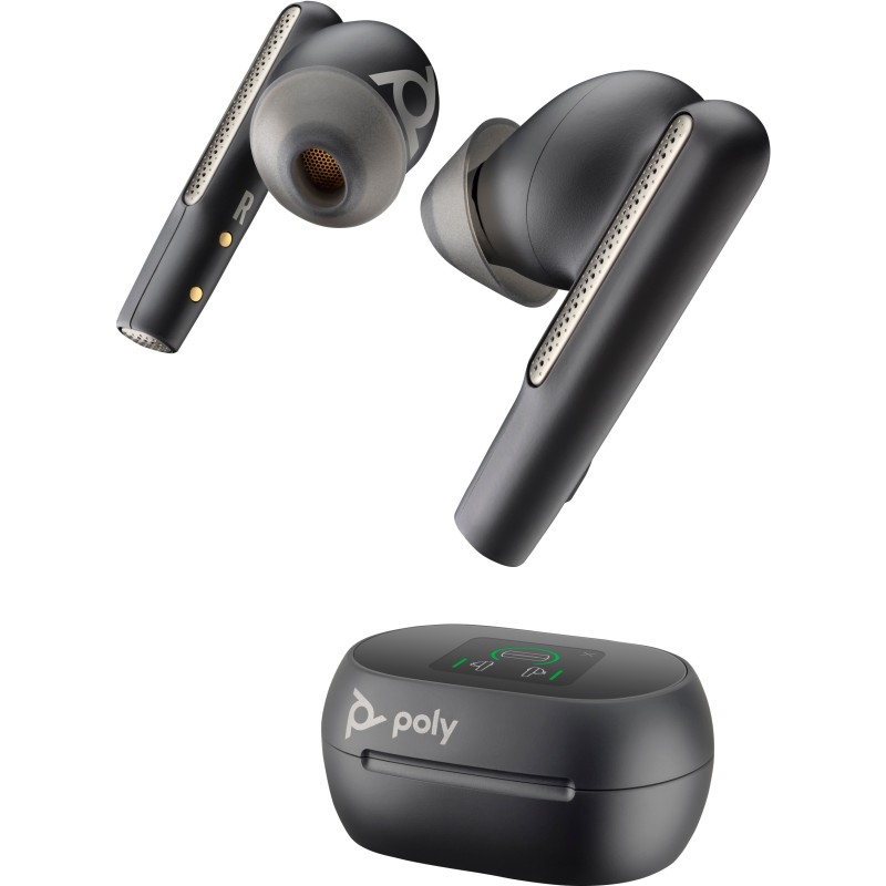 Buy Poly Voyager Free 60+ UC-M - True Wireless Earbuds, Carbon Black, USB-C Adap... in Cyprus, Nicosia, Limassol, Larnaka, Pafos