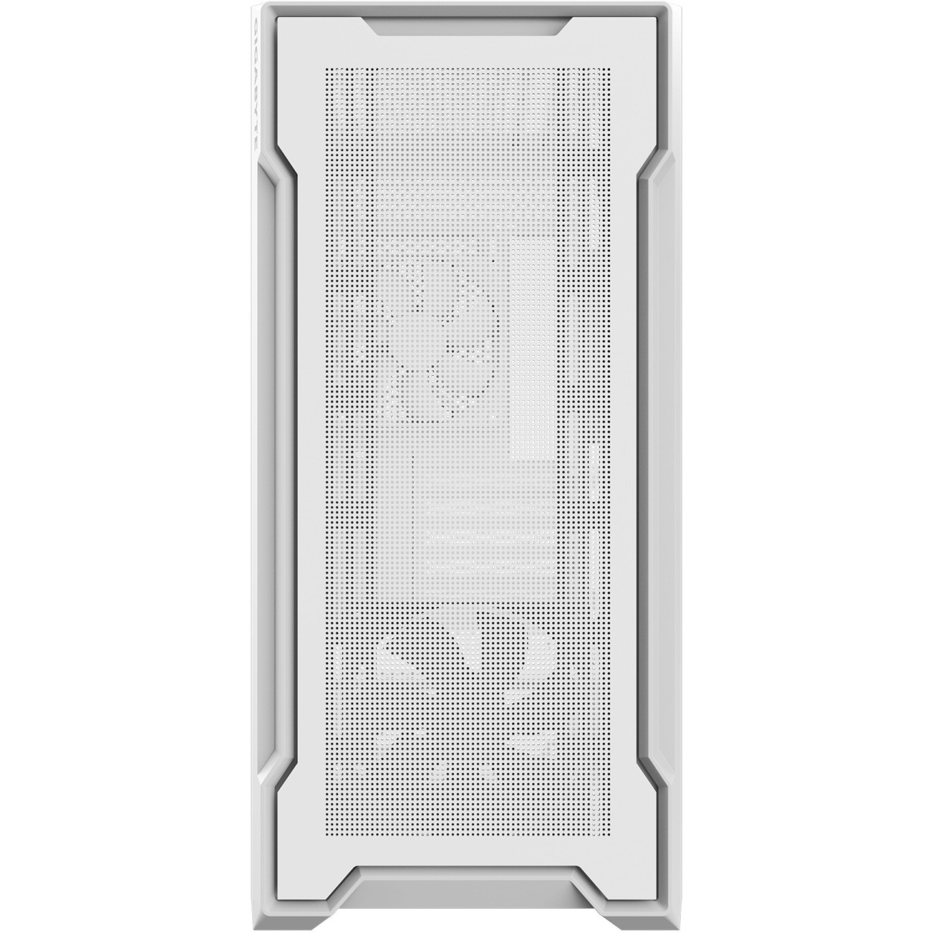 GIGABYTE C102GI Mini-ATX Mid-Tower Case - White, Tempered Glass, 360mm Radiator Support, 410mm GPU