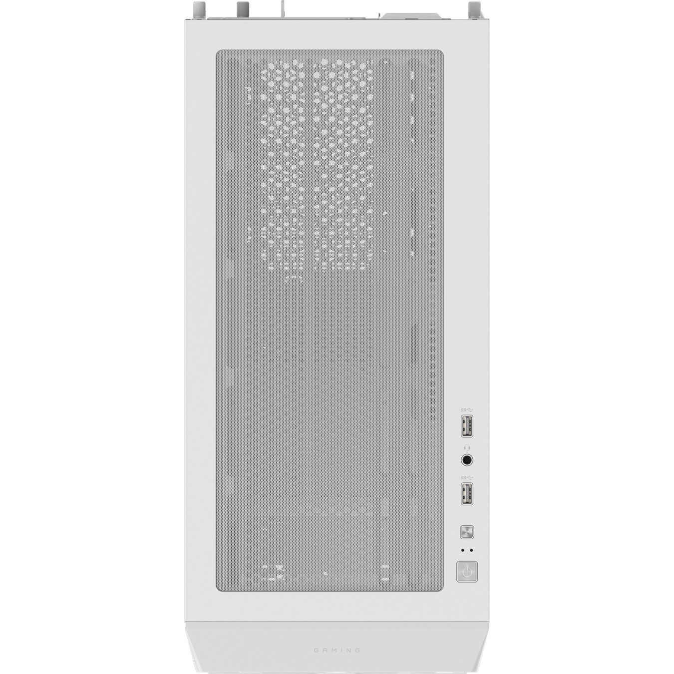 GIGABYTE C102GI Mini-ATX Mid-Tower Case - White, Tempered Glass, 360mm Radiator Support, 410mm GPU