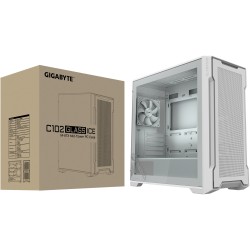 Buy GIGABYTE C102GI Mini-ATX Mid-Tower Case - White, Tempered Glass, 360mm Radia... in Cyprus, Nicosia, Limassol, Larnaka, Pafos