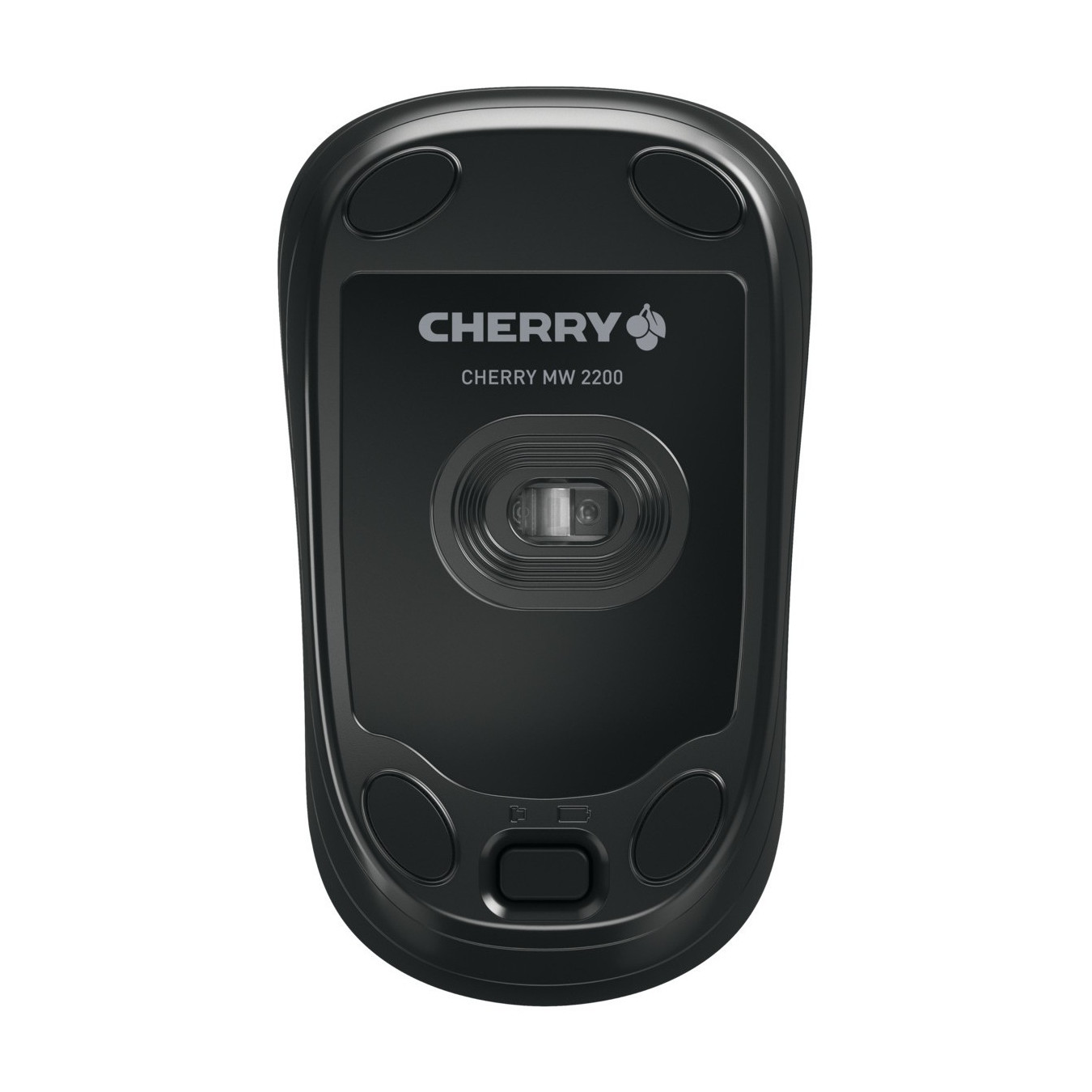 CHERRY MW 2200 - Wireless Ambidextrous Optical Mouse - 1300 DPI, Silent, Black — Buy in Cyprus with Fast Delivery
