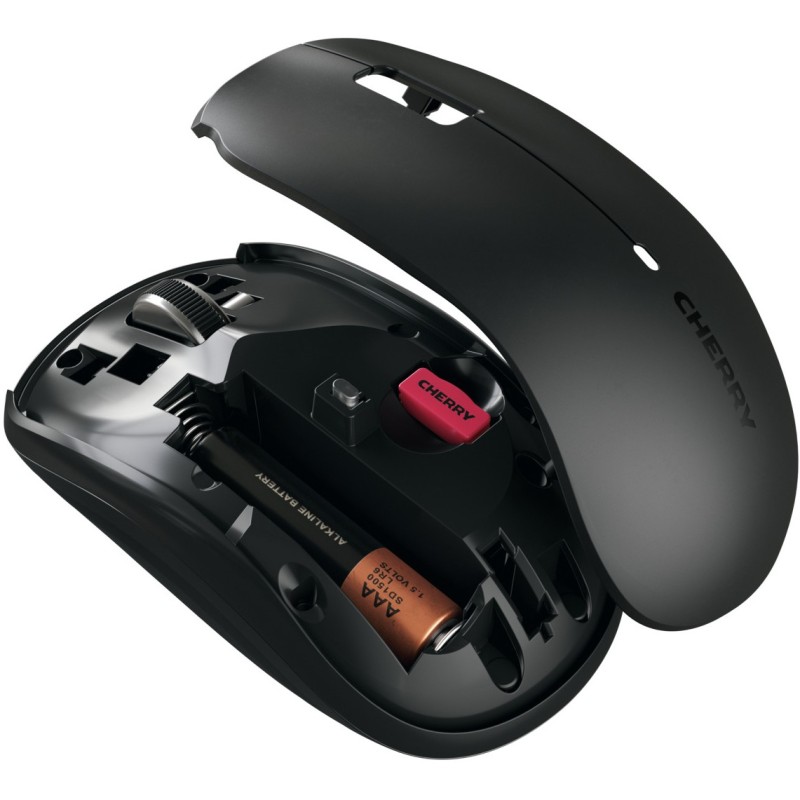 Buy CHERRY MW 2200 - Wireless Ambidextrous Optical Mouse - 1300 DPI, Silent, Black in Cyprus, Nicosia, Limassol, Larnaka, Pafos