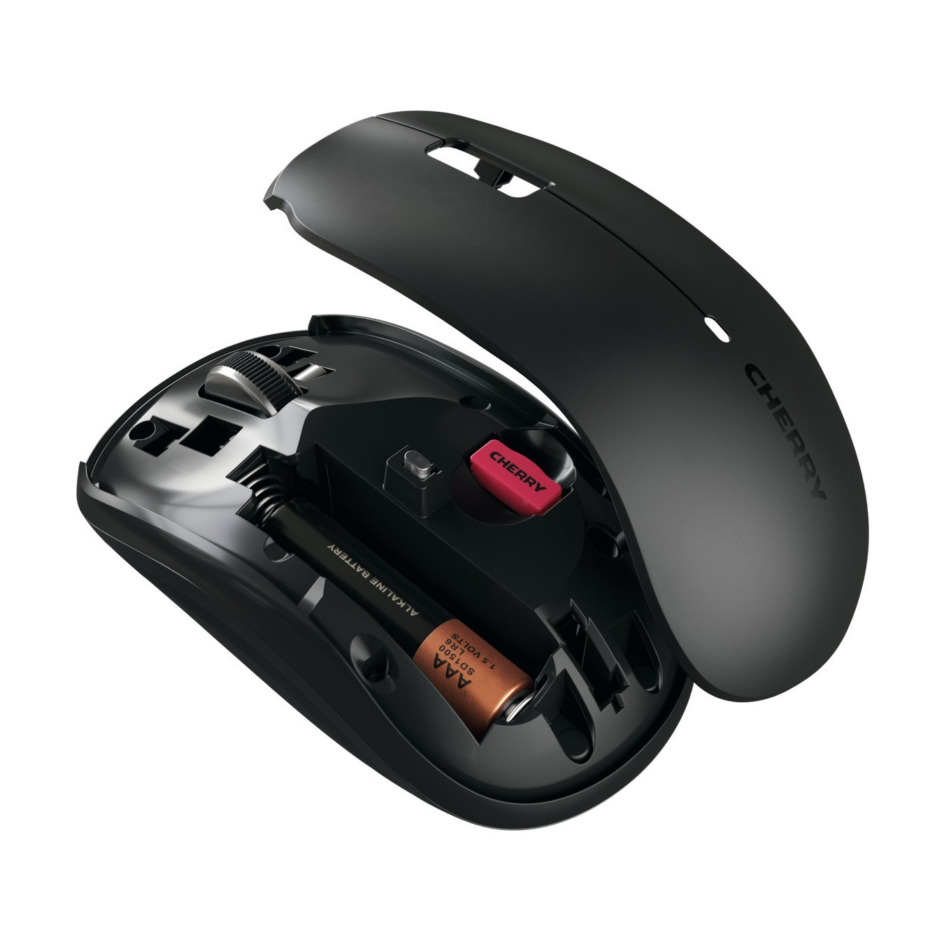 CHERRY MW 2200 - Wireless Ambidextrous Optical Mouse - 1300 DPI, Silent, Black — Buy in Cyprus with Fast Delivery