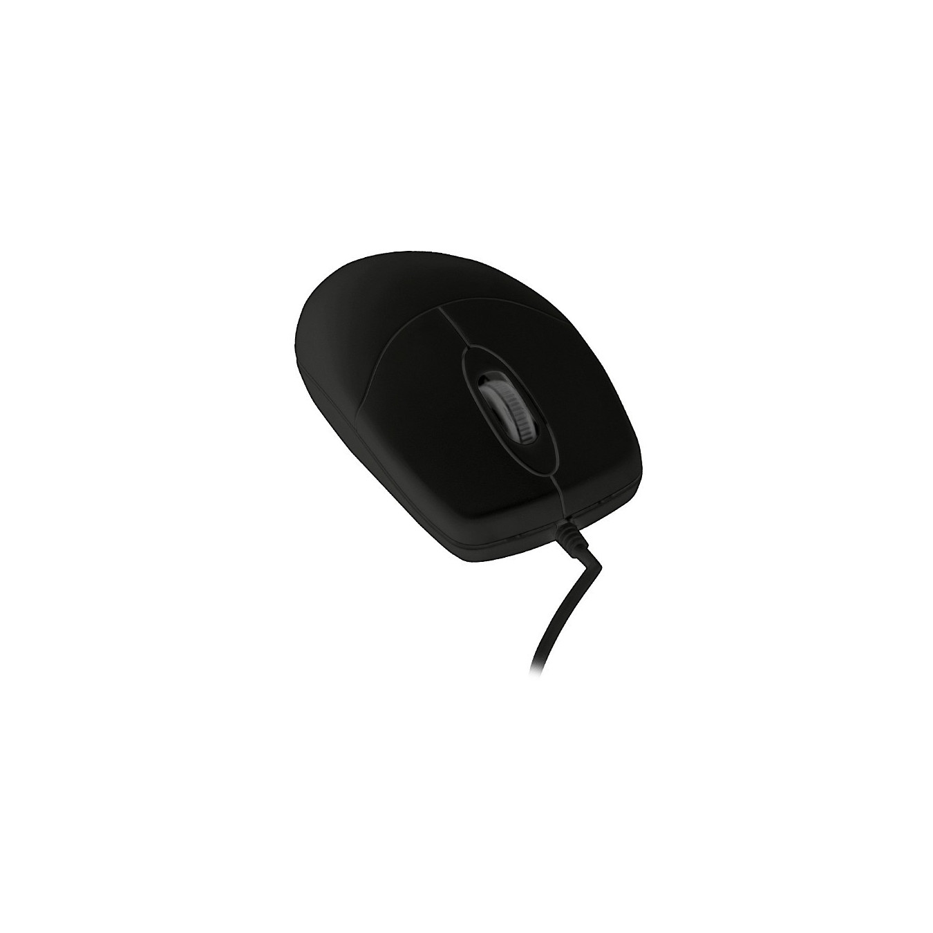CHERRY Active Key AK-PMJ1 - Corded USB Optical Mouse, Ambidextrous, 1000 DPI, Black, IP68 — Buy in Cyprus with Fast Delivery