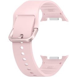 Samsung Sport Band S/M - Compatible with Galaxy Watch8 & Watch8 Classic 40mm - Pink Silicone Replacement