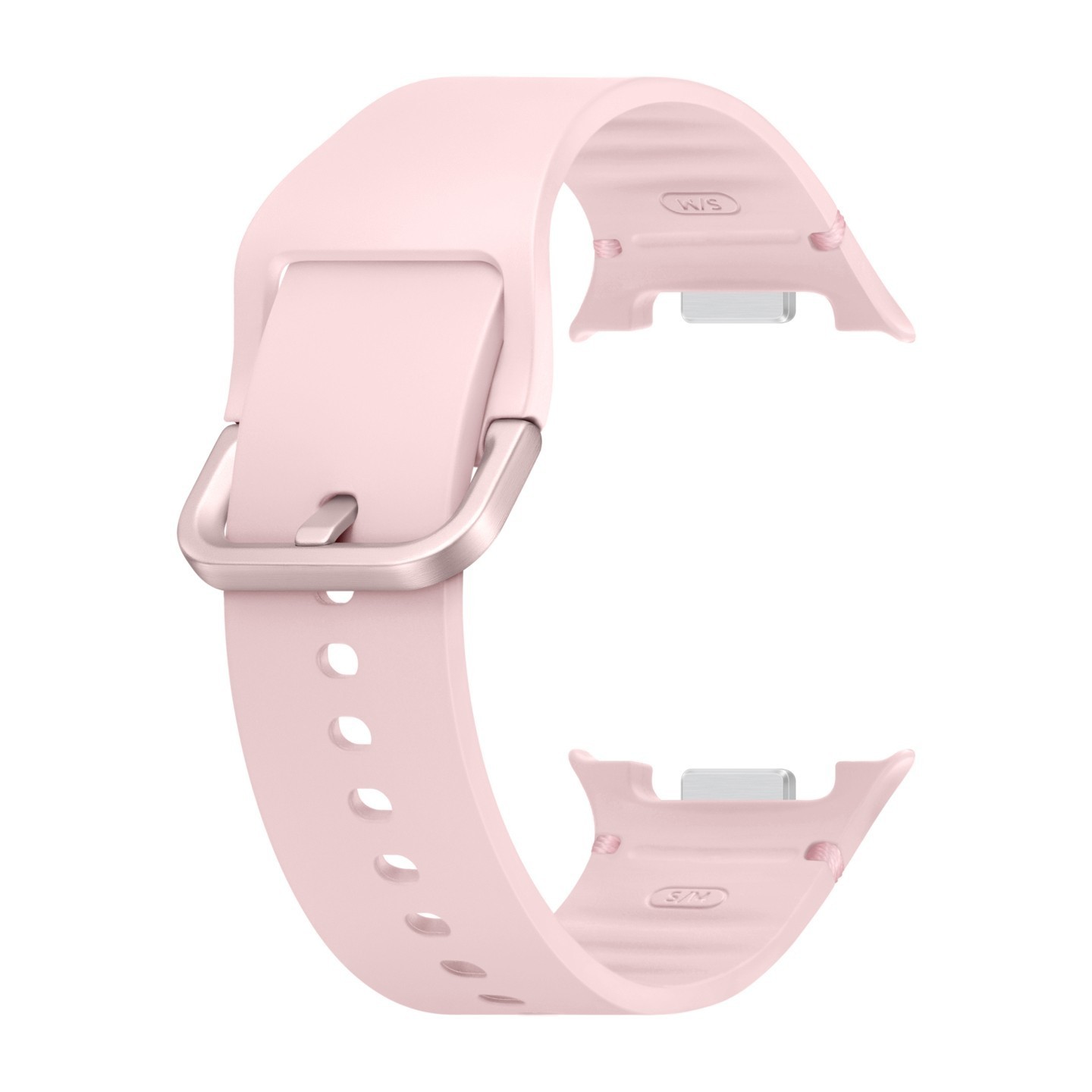 Samsung Sport Band S/M - Compatible with Galaxy Watch8 & Watch8 Classic 40mm - Pink Silicone Replacement