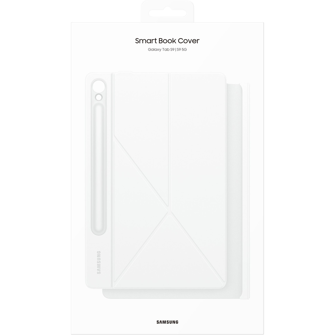Samsung Smart Book Cover - Compatible with Galaxy Tab S9 / S9 FE / S10 FE - White — Buy in Cyprus with Fast Delivery