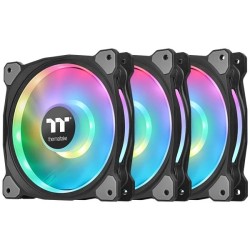 Buy Thermaltake Riing Duo 14 RGB Radiator Fan - 3-Pack - 140mm Dual-Ring RGB, Black in Cyprus, Nicosia, Limassol, Larnaka, Pafos