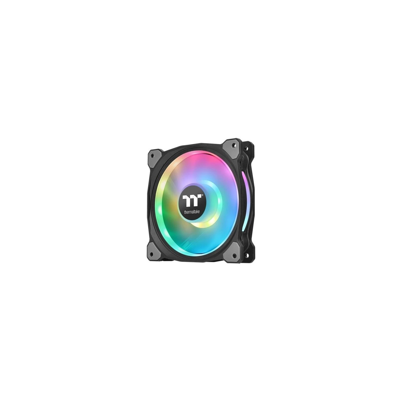 Thermaltake Riing Duo 14 RGB Radiator Fan - 3-Pack - 140mm Dual-Ring RGB, Black — Buy in Cyprus with Fast Delivery