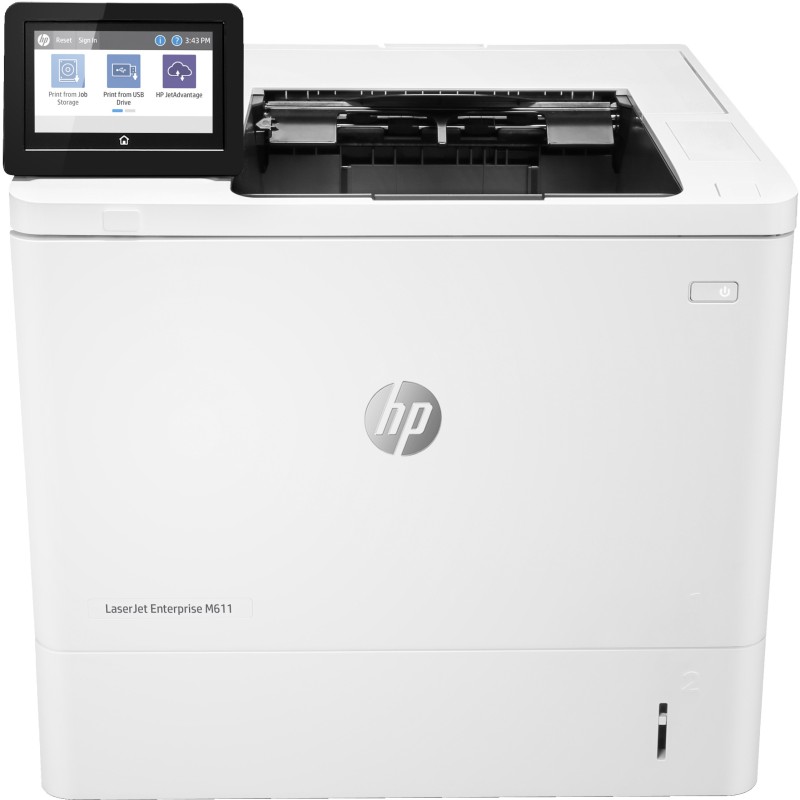 Buy HP LaserJet Enterprise M611dn - Mono Laser Printer, White, 512MB (up to 1536... in Cyprus, Nicosia, Limassol, Larnaka, Pafos