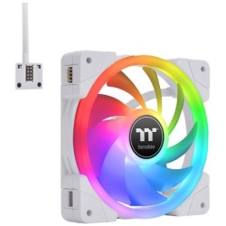 Buy Thermaltake SWAFAN EX14 RGB PC Case Fan - 140mm White - 3-Pack, 500–2000 R... in Cyprus, Nicosia, Limassol, Larnaka, Pafos