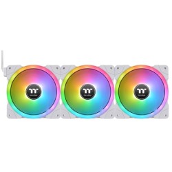 Buy Thermaltake SWAFAN EX14 RGB PC Case Fan - 140mm White - 3-Pack, 500–2000 R... in Cyprus, Nicosia, Limassol, Larnaka, Pafos
