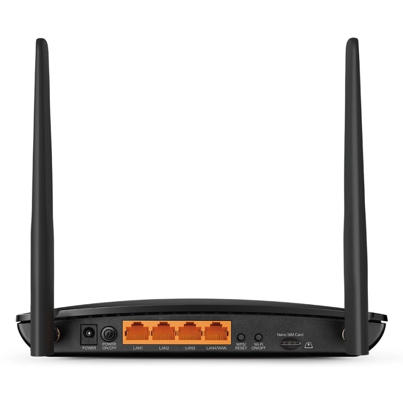 Buy TP-Link Archer MR500 - AC1200 Dual-Band 4G LTE Router - Black, NanoSIM, 4x G... in Cyprus, Nicosia, Limassol, Larnaka, Pafos