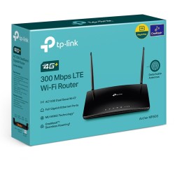 Buy TP-Link Archer MR500 - AC1200 Dual-Band 4G LTE Router - Black, NanoSIM, 4x G... in Cyprus, Nicosia, Limassol, Larnaka, Pafos