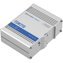 Buy Teltonika TSW210 Industrial Unmanaged Switch - 8x Gigabit RJ45 + 2x SFP, Alu... in Cyprus, Nicosia, Limassol, Larnaka, Pafos