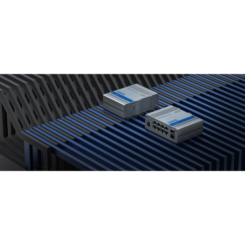 Buy Teltonika TSW210 Industrial Unmanaged Switch - 8x Gigabit RJ45 + 2x SFP, Alu... in Cyprus, Nicosia, Limassol, Larnaka, Pafos