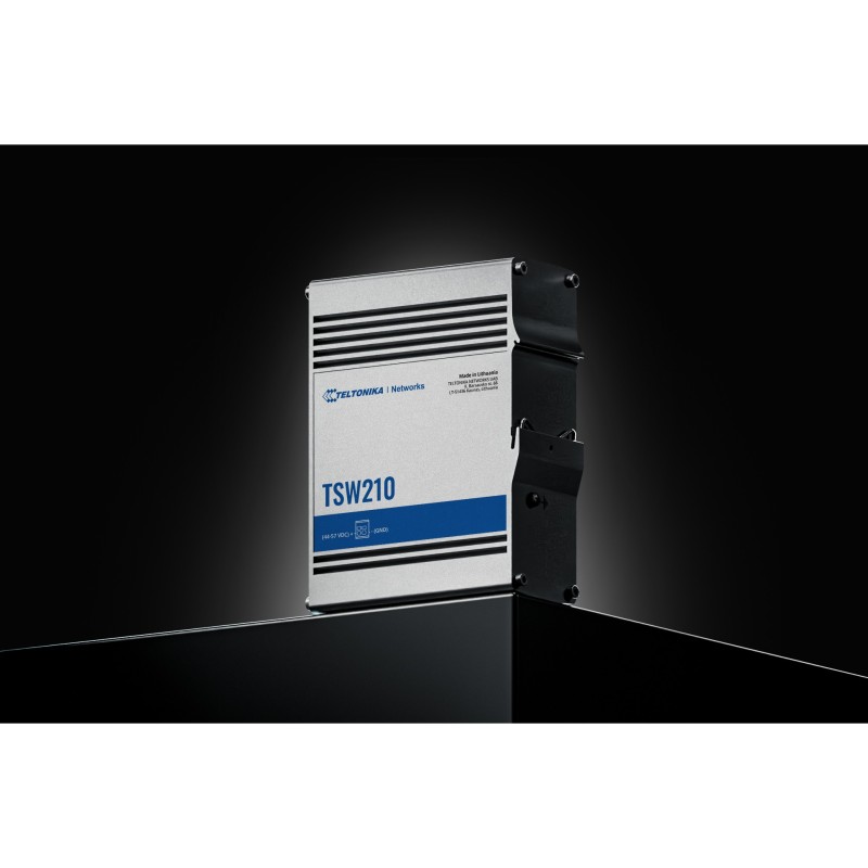 Buy Teltonika TSW210 Industrial Unmanaged Switch - 8x Gigabit RJ45 + 2x SFP, Alu... in Cyprus, Nicosia, Limassol, Larnaka, Pafos