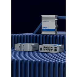 Buy Teltonika TSW210 Industrial Unmanaged Switch - 8x Gigabit RJ45 + 2x SFP, Alu... in Cyprus, Nicosia, Limassol, Larnaka, Pafos
