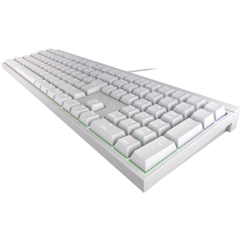Buy CHERRY MX 2.0S RGB - Wired Mechanical Keyboard - White, German QWERTZ, Cherr... in Cyprus, Nicosia, Limassol, Larnaka, Pafos