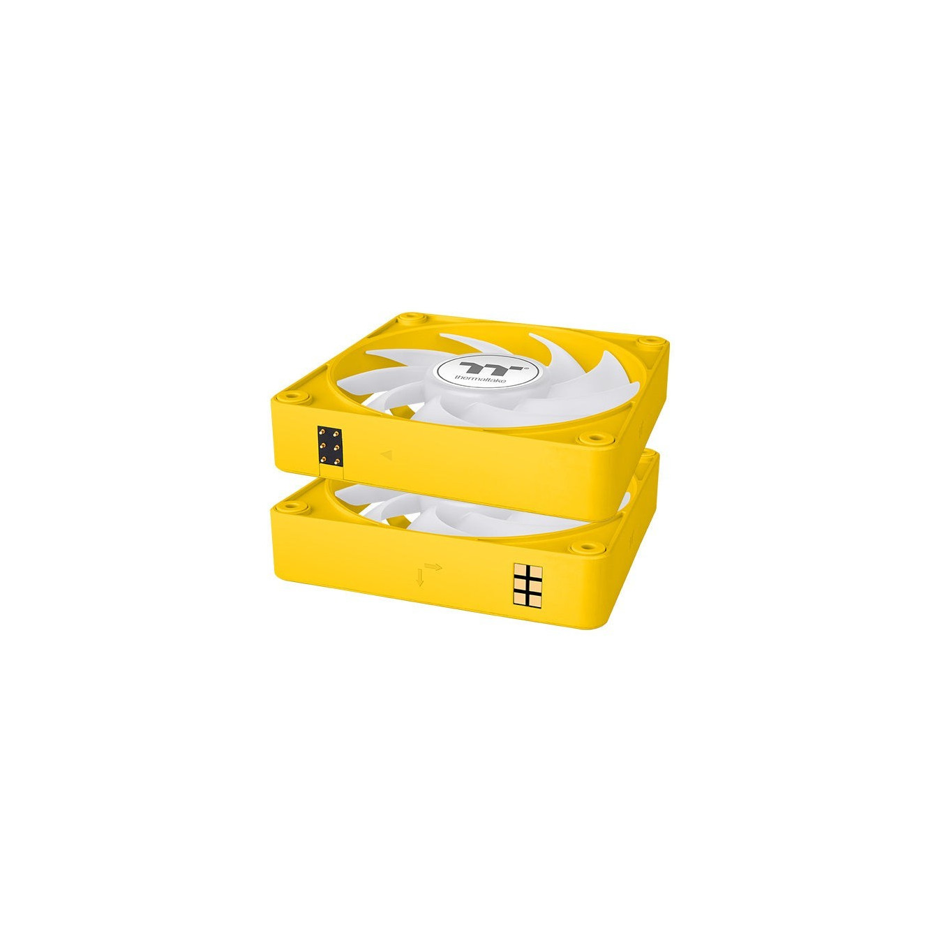 Thermaltake CT120 EX ARGB - 120mm Bumblebee Yellow PWM Cooling Fans, 3-Pack — Buy in Cyprus with Fast Delivery