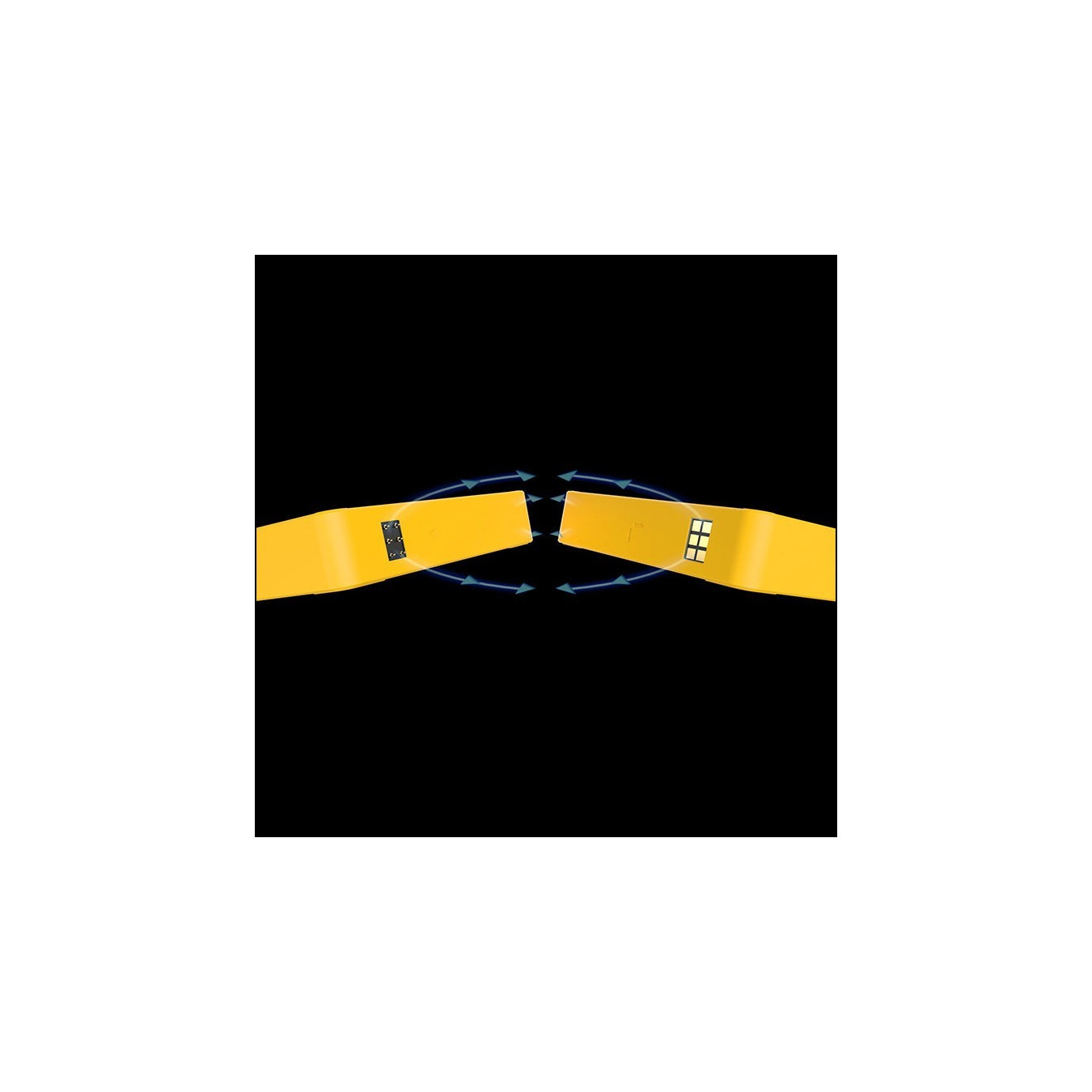 Thermaltake CT120 EX ARGB - 120mm Bumblebee Yellow PWM Cooling Fans, 3-Pack — Buy in Cyprus with Fast Delivery
