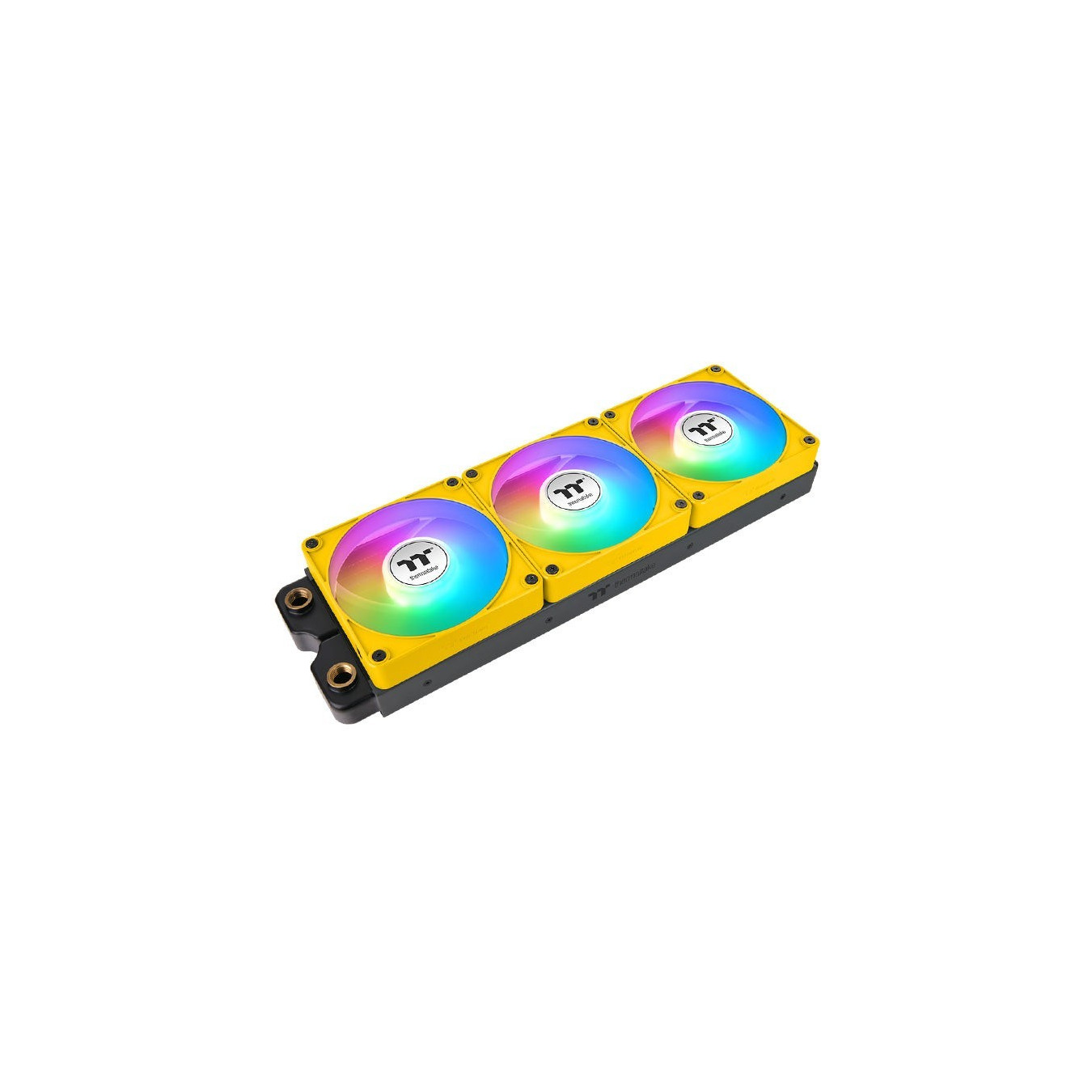 Thermaltake CT120 EX ARGB - 120mm Bumblebee Yellow PWM Cooling Fans, 3-Pack — Buy in Cyprus with Fast Delivery